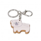 Dřevěná dekorace medvídek Polar B