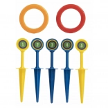 Hra házení kroužků na kolíky