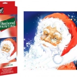 Diamantové malování Santa 30x30 cm