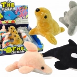 Mini plyšová mořská zvířata 4 modely