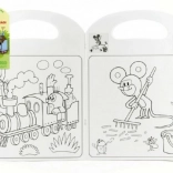 omalovánky do ruky A4 – krtek a kamarádi