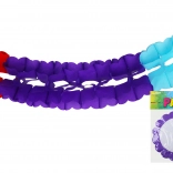 Barevná papírová girlanda 3 m