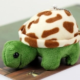 Plyšová Želva 10 cm Hnědá Přívěsek