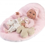 Vinylová panenka miminko 40 cm Llorens Nica