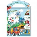 Moje omalovánka na cesty – Doprava