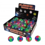 Skákací míček s barevným světlem