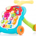 CHIPOLINO interaktivní chodítko a hrací stolek 2v1 – zelené