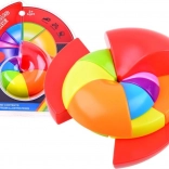 Hlavolam Nautilus – barevná otočná spirála