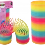 Barevná magická antistresová pružina 15 cm