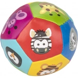 Barevný měkký míček se zvířátky