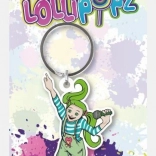 Lollipopz klíčenka zelená