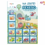 Pexeso Na Cestě - Omalovánky a Pracovní Sešity