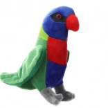 Plyšový lori mnohobarevný 18,5 cm