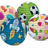 Papírový lampion koule 25 cm