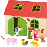 Goki moje farma – dřevěná farma pro děti