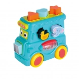 Vkládačka autobus 15 cm