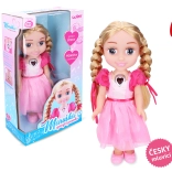 Zpívající panenka Maruška 33 cm