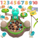 Edukační hra Dinozaur s váhou a chytáním od WOOPIE