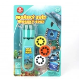 Baterka a projektor mořských zvířat pro děti