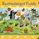 Puzzle RAVENSBURGER Krteček na zahrádce 2×24 dílků