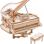 Dřevěná hrací skříňka Kouzelné piano