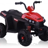 Červený akumulátorový čtyřkolový motocykl S601 EVA