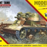 7TP polský lehký tank dvouvěžový stavebnice 1:35