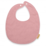Mušelínový bryndák New Baby růžový