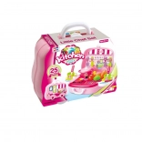 Kuchyňská sada v kufříku tvaru autíčka pro malé kuchařky