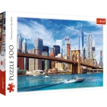 Puzzle 500 dílků Výhled na New York Trefl