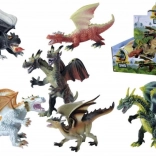 Realistické figurky draků 18-20 cm