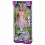 Lalka Steffi Love – tančící balerína s králíčkem