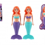 Svítící Mořská Panna do Vody na Natažení