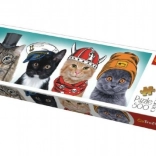 Panoramatické puzzle TREFL - Hebký tým 500 dílků