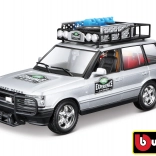 Kovový model auta 1:24 RANGE ROVER, stříbrný