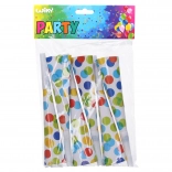 Párty trumpety Tečky 20 cm