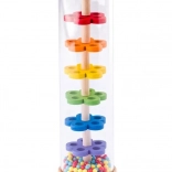 Průhledná dřevěná sprcha do vany WOODY