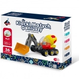 Konstrukční kostky 4v1 36 kusů