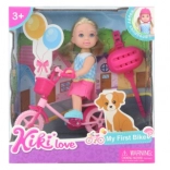 Panenka s kolem a helmou