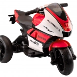 dětská elektrická tříkolka červená