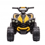 Dětská elektrická čtyřkolka STRONG žlutá