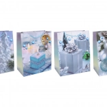 Dárková taška Vánoce L 31 × 40 × 12 cm