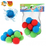 Znovupoužitelné látkové vodní koule 5 cm, 12 ks v síťce