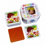 Pexeso Dětský rok – voděodolné, 64 karet v kovové krabičce