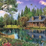 Puzzle 4000 Popolední idylka TREFL