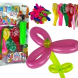 Sada modelovacích balónků s pumpičkou na oslavy