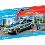 Playmobil policejní vůz s majákem a zvukem