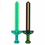 Svítící herní meč s efekty