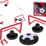Levitační fotbalový hoverball s brankami – stolní air hockey set