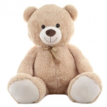 Plyšový medvěd 130 cm s mašlí